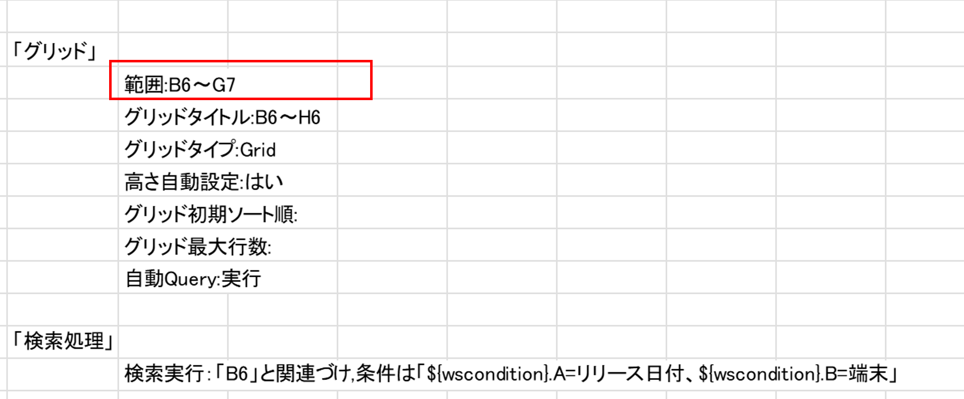 間違えている範囲を記述